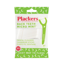 Dental Flossers Back Teeth Plackers 25pk