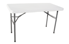 TitanPRO™ Plastic Folding Table - 30'' x 48''