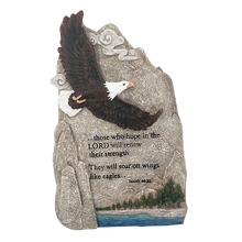 12 Pcs - Eagle Tribute Stone ~ Polyresin
