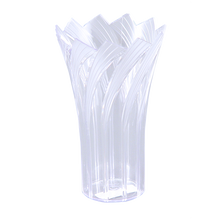 18 Pcs - 10 Inch Millenium Rose Vases - Clear Plastic