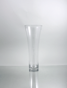 16" Tapered Flare Out Cylinder Vase - 4 Pieces