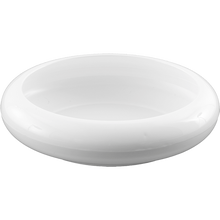 24 Pcs - 6 Inch Ming Dishes - White Plastic