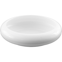 24 Pcs - 7 Inch Ming Dishes - White Plastic