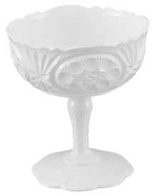 18 Pcs - Pedestal Vases - White Plastic