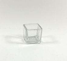 2" x 2" Clear Small Glass Cube/Votive Candle Holder - 144 Pieces