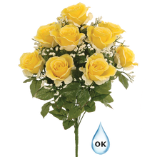 Case of 6 - 20" Yellow Rose Watertight Bush x 14