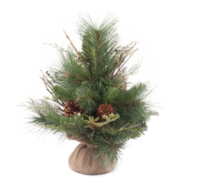 Case of 4 - 12" Mixed Pine Burlap Tree x 24