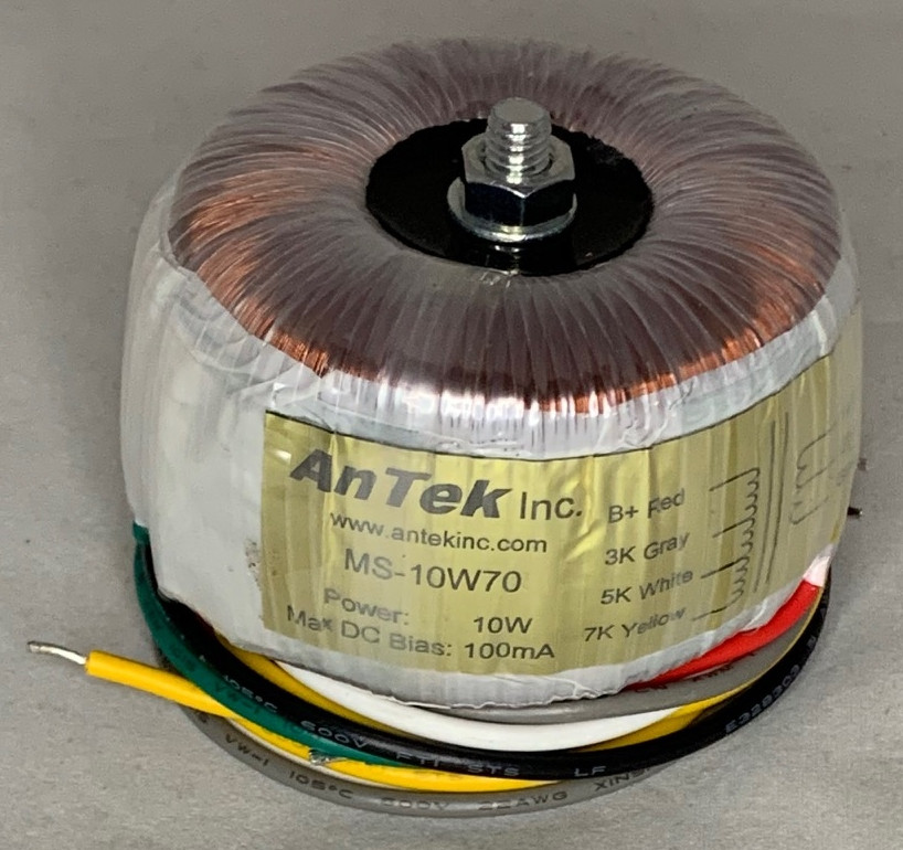 MS-10W70 10W Single Ended Output Transformer - AnTek Products Corp