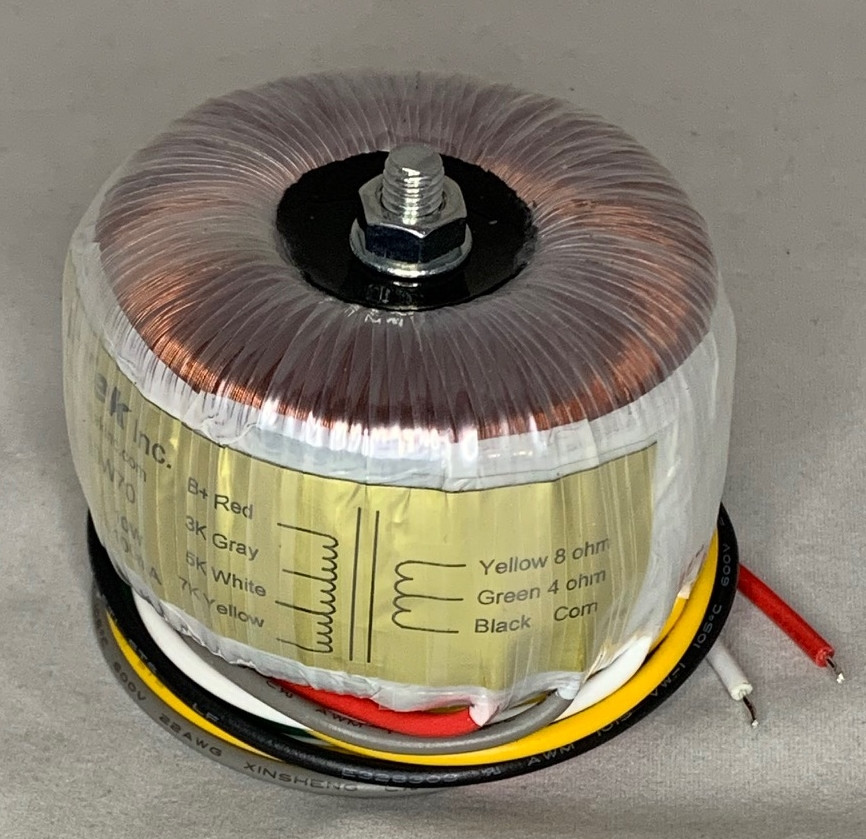 MS-10W70 10W Single Ended Output Transformer - AnTek Products Corp