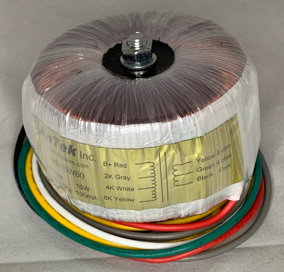 MS-15W60 15W Single Ended Output Transformer - AnTek Products Corp