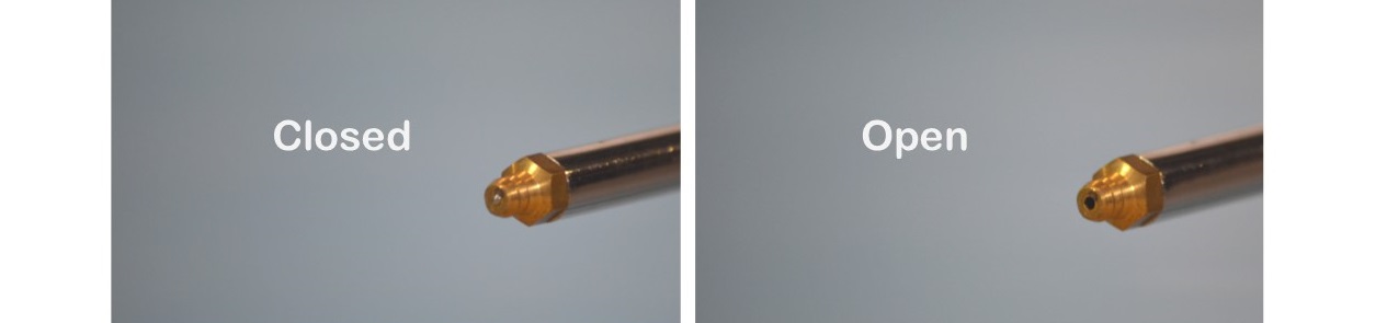 Close-up Foam Gun Tip Close-up Foam Gun Tip