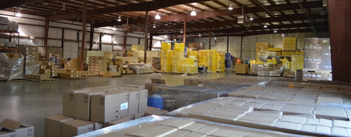 Our warehouse in Freehold, NJ