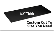 Custom Cutting Board - 1/2" Black Poly