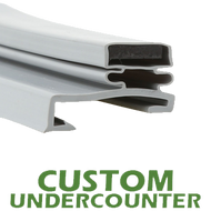 Profile 518 - Custom Undercounter Door Gasket