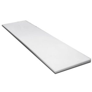 1/2 White Poly Cutting Board