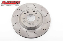 McGaughys 13" Cross Drilled Disc Brake Rotor; 5x4.75 & 5x5 Bolt Pattern - Driver Side - Part# 63146