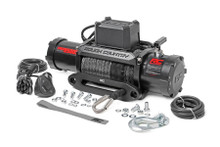9,500 LB Pro Series Electric Winch w/ Synthetic Rope - Rough Country PRO9500S