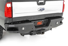 1999-2016 Ford F-250/F-350 2WD/4WD HD Rear Bumper w/ LED Lights - Rough Country 10784