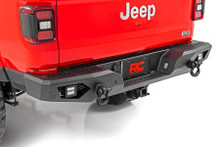 2020-2022 Jeep Gladiator 4WD HD Rear Bumper w/ LED Lights - Rough Country 10646