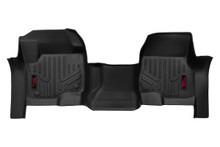 2017-2022 Ford F-250/350/450/550 Super Duty Front Heavy Duty Floor Mats - Rough Country M-5117