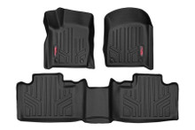 2013-2020 Jeep Grand Cherokee Front/Rear Heavy Duty Floor Mats - Rough Country M-60305