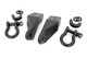 2007-2023 Toyota Tundra Tow Hook to Shackle Conversion Kit w/ Bull Bar Support - Rough Country RS154