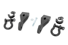 2007-2013 Chevy & GMC Silverado/Sierra 1500 Tow Hook to Shackle Conversion Kit - Rough Country RS156