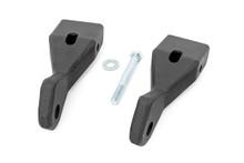 2007-2013 Chevy & GMC Silverado/Sierra 1500 Tow Hook to Shackle Conversion - Mounts Only - Rough Country RS148