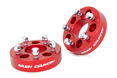Jeep XJ/ZJ/TJ 1.5" Wheel Spacers for 5x4.5" Lug Pattern - Rough Country 1090RED