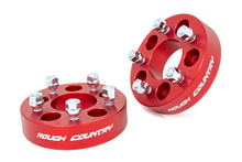 1986-1992 Jeep Comanche MJ 1.5" Wheel Spacers for 5x4.5" Lug Pattern - Rough Country 1090RED