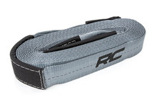 2.5"x30' Winch Strap, Gray - Rough Country RS120
