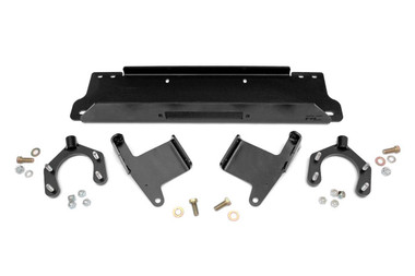 2007-2018 Jeep Wrangler JK Winch Mounting Plate - Rough Country 1162