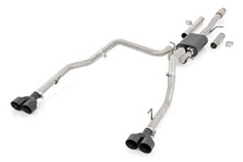 2019-2023 Chevy & GMC Silverado/Sierra 1500 Dual Cat-Back Exhaust System - Rough Country 96011