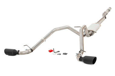 2014-2018 Chevy & GMC Silverado/Sierra 1500 Dual Cat-Back Exhaust System - Rough Country 96007