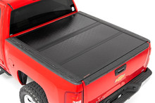 2007-2013 Chevy & GMC Silverado/Sierra 1500 65" Low Profile Hard Tri-Fold Bed Cover - Rough Country 47113550