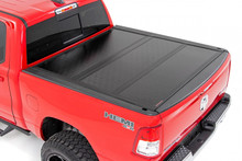 2019-2021 Dodge Ram 1500 77" Low Profile Hard Tri-Fold Bed Cover - Rough Country 47320650