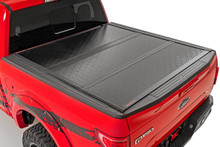 2015-2020 Ford F-150 65" Low Profile Hard Tri-Fold Bed Cover - Rough Country 47220550