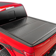2015-2021 Ford F-150 77" Hard Folding Bed Cover - Rough Country 45515650A