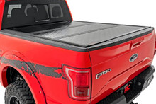 2017-2021 Ford F-250/F-350 Super Duty 79" Hard Folding Bed Cover - Rough Country 45517651A