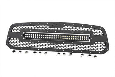 2013-2018 Dodge Ram 1500 2WD/4WD Mesh Grille w/LED lights - Rough Country 70199