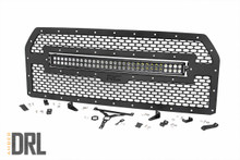 2015-2017 Ford F-150 2WD/4WD Mesh Grille w/LED lights - Rough Country 70193BDA