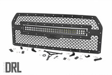 2015-2017 Ford F-150 2WD/4WD Mesh Grille w/LED lights - Rough Country 70193DRL