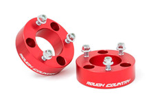 2005-2019 Nissan Frontier/Xterra 2.5" Strut Spacers - Rough Country 865RED