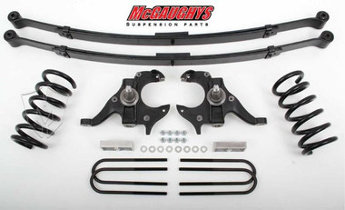 McGaughys Chevrolet S-10 Extended Cab 1982-2003 4/4 Deluxe Drop Kit W/Leaf Springs - Part# 93115