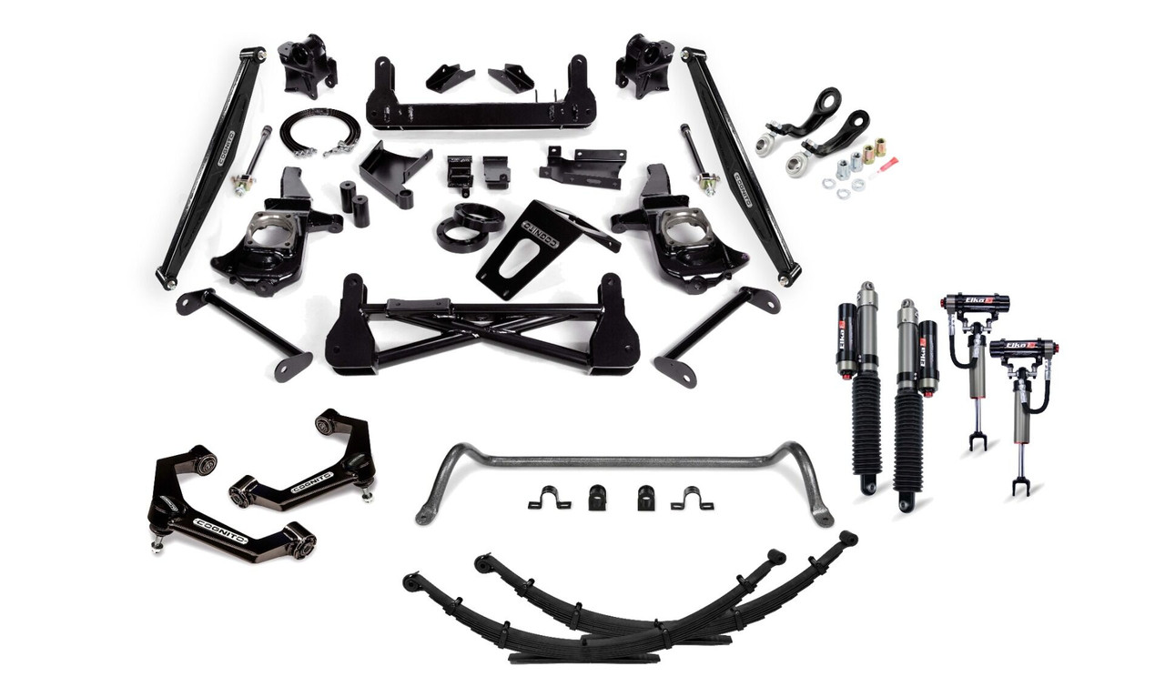 Traxda Lift Kit 2011-2019 Chevrolet & GMC 2500HD 2wd/4wd (1″ Rear)
