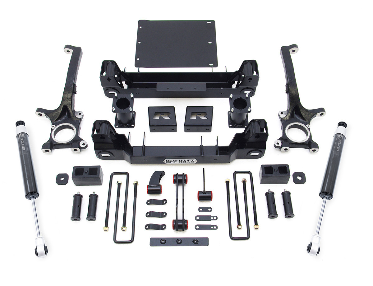 2007-2021 Toyota Tundra 2WD/4WD 6'' Lift Kit with Falcon 1.1 Monotube Shocks  ReadyLift 44-56770 Suspension Superstore