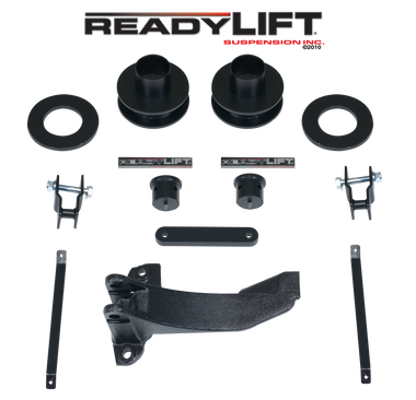 2005-2007 Ford F250/F350/F450 4WD 2.5'' Front Leveling Kit W/ Track Bar Bracket - ReadyLift 66-2515