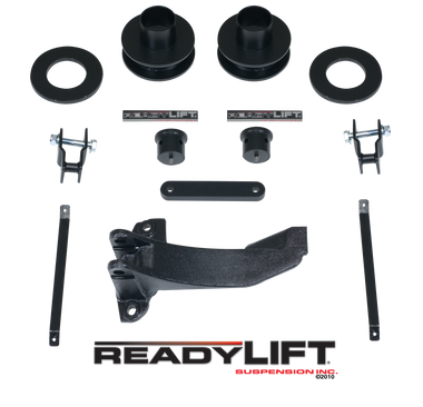 2008-2010 Ford F250/F350/F450 4WD 2.5'' Front Leveling Kit W/ Track Bar Bracket - ReadyLift 66-2516