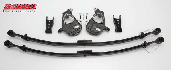 07 13 Chevrolet Silverado 1500 Standard Cab 2 4 Deluxe Drop Kit Mcgaughys 340 Accessory Partners