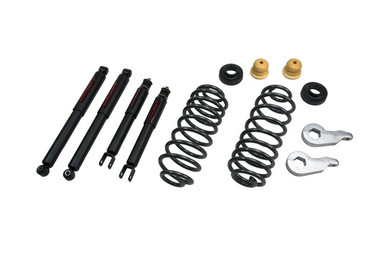2000-2006 Chevy Avalanche 2WD 1-2"/2-3" Lowering Kit - Belltech 760ND